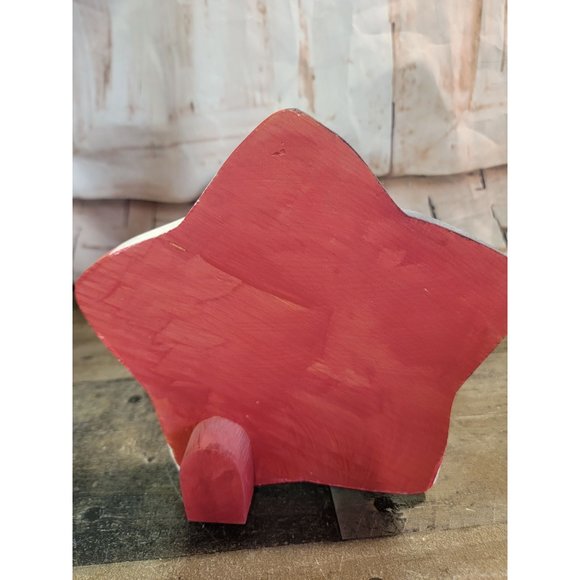 Wooden God bless America star flag decor - Picture 3 of 4